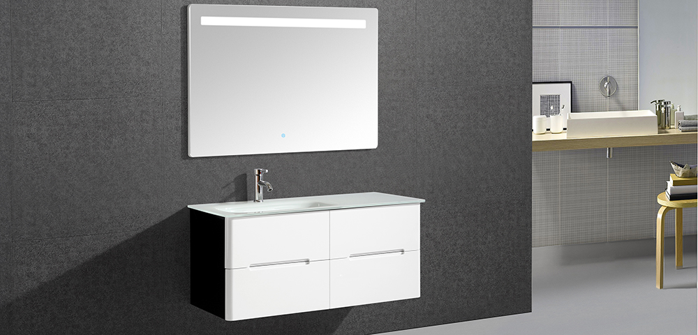 IL-307B Wall Mounted Bathroom Vanity Set with Mirror