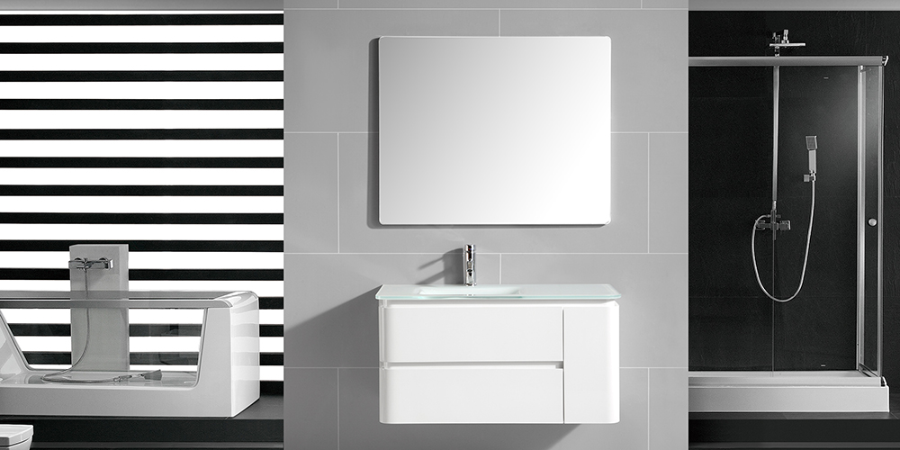 IL315 Bathroom Single Vanity Set with Mirror