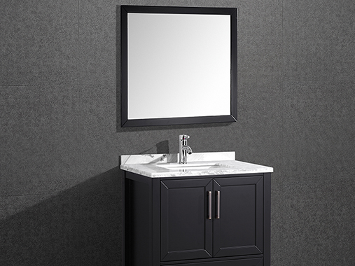 M6505 Classic Bathroom Cabinet Set with Marble Vanity Top