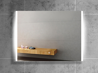 DF46 Rectangle Backlit Bathroom Wall Mirror